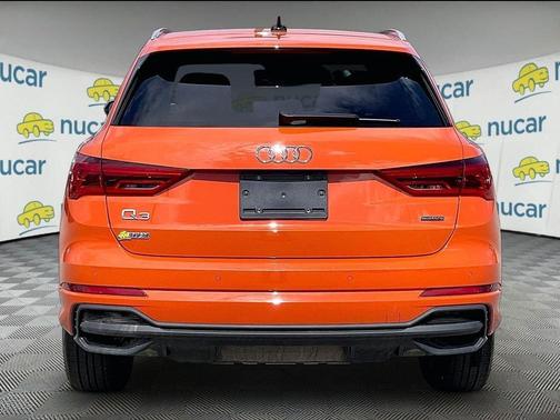 Pulse Orange 2025 Audi Q3 45 S line Premium