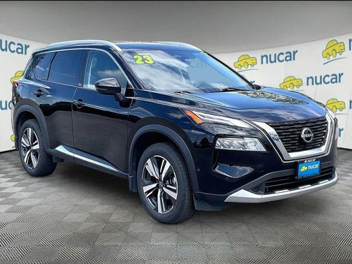 Black 2023 Nissan Rogue Platinum