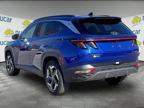 Blue 2024 Hyundai TUCSON Limited