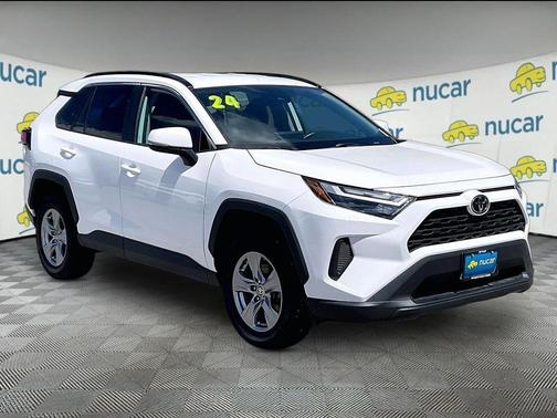 White 2024 Toyota RAV4 XLE