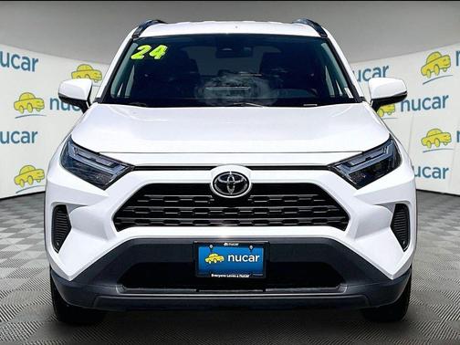 White 2024 Toyota RAV4 XLE