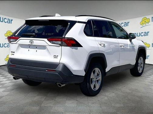 White 2024 Toyota RAV4 XLE