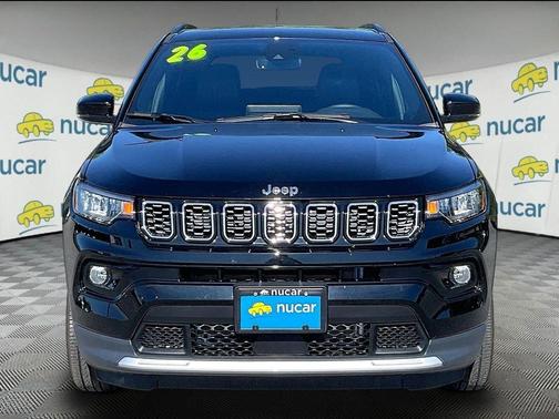 Black 2026 Jeep Compass Limited