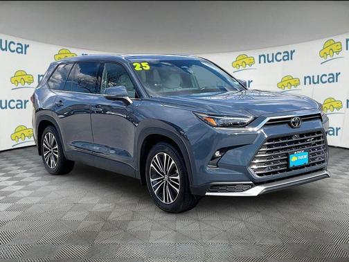 Gray 2025 Toyota Grand Highlander Hybrid MAX Platinum