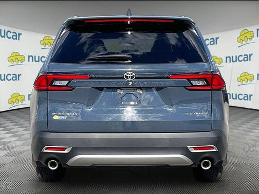 Gray 2025 Toyota Grand Highlander Hybrid MAX Platinum