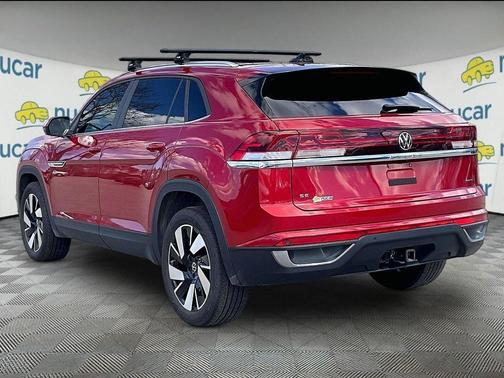 Aurora Red Metallic 2024 Volkswagen Atlas Cross Sport 2.0T SE w/Technology