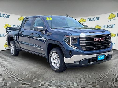 Blue 2022 GMC Sierra 1500 Pro