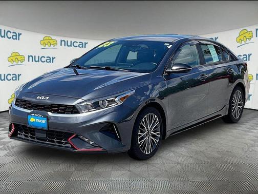 Gray 2023 Kia Forte GT-Line