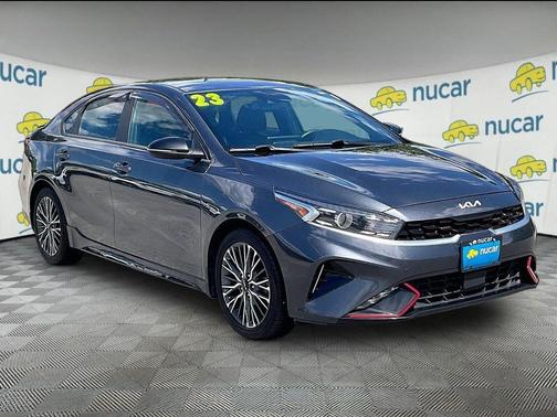 Gray 2023 Kia Forte GT-Line