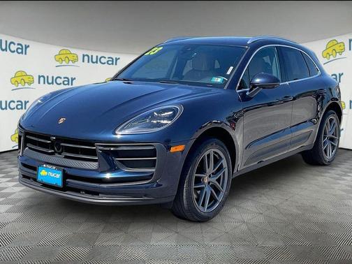 Blue 2023 Porsche Macan Base