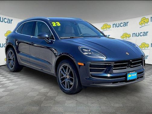 Blue 2023 Porsche Macan Base