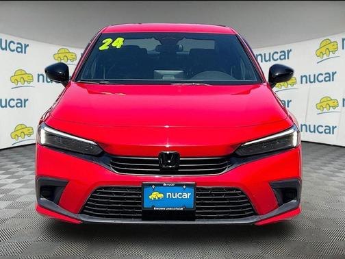 Red 2024 Honda Civic Sport