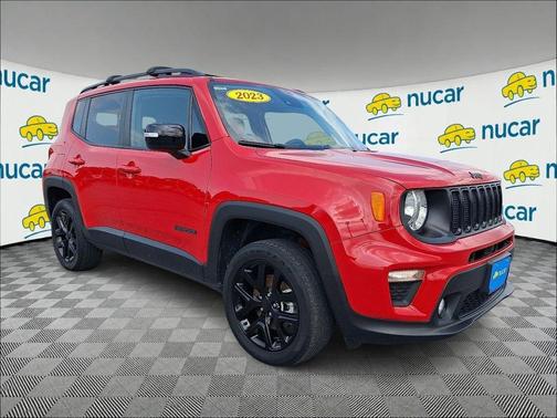 Red 2023 Jeep Renegade Altitude