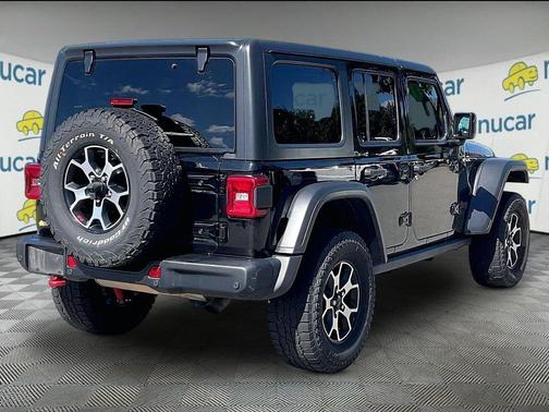 Black 2020 Jeep Wrangler Unlimited Rubicon