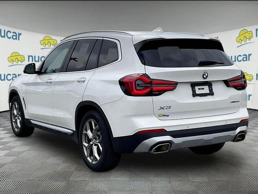 White 2024 BMW X3 xDrive30i