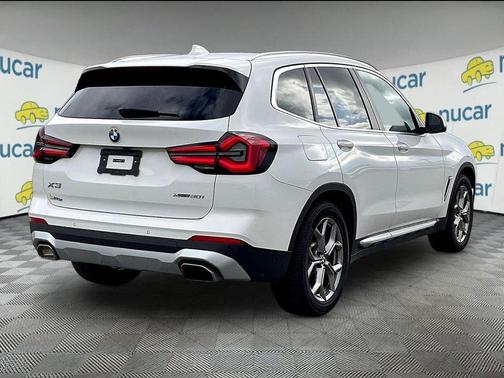 White 2024 BMW X3 xDrive30i