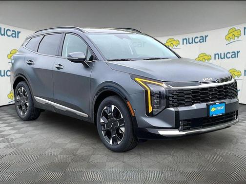 Gray 2026 Kia Sportage Hybrid SX-Prestige