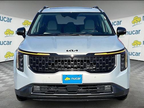 Silver 2026 Kia Carnival Hybrid SX PRESTIGE