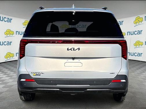 Silver 2026 Kia Carnival Hybrid SX PRESTIGE