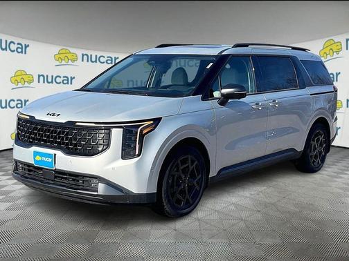 Silver 2026 Kia Carnival Hybrid SX PRESTIGE