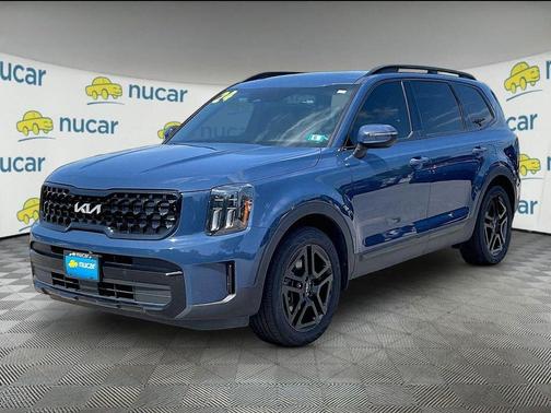 Blue 2024 Kia Telluride EX X-Line