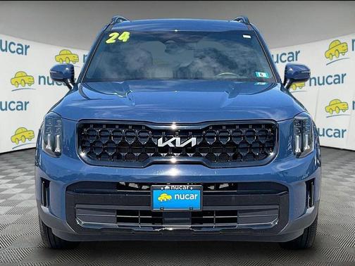 Blue 2024 Kia Telluride EX X-Line