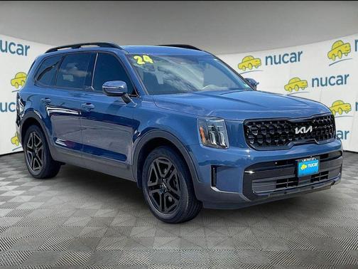 Blue 2024 Kia Telluride EX X-Line