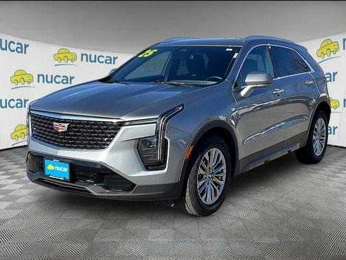 Silver 2025 Cadillac XT4 Premium Luxury