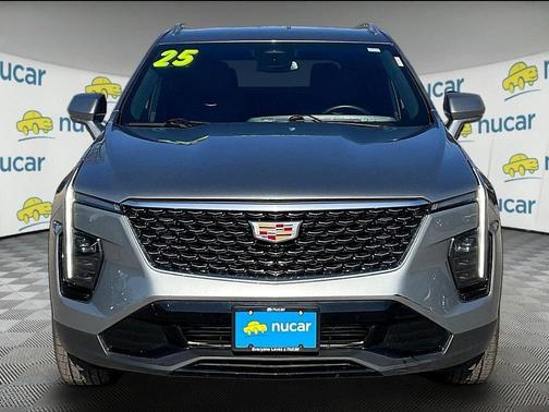 Silver 2025 Cadillac XT4 Premium Luxury