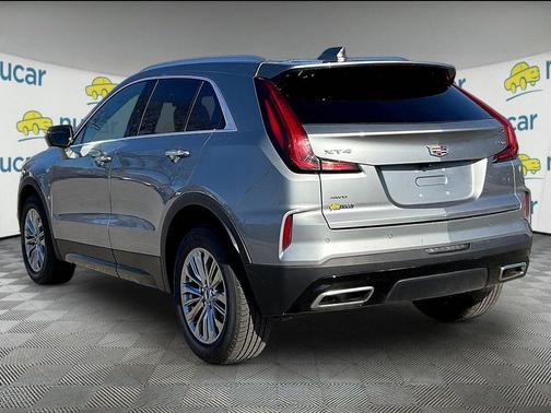 Silver 2025 Cadillac XT4 Premium Luxury