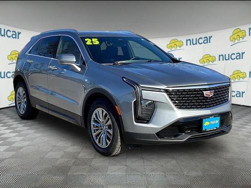 Silver 2025 Cadillac XT4 Premium Luxury