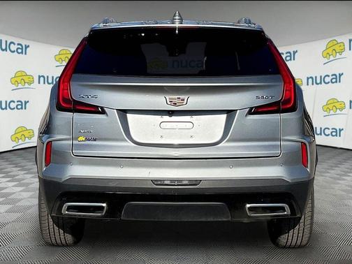 Silver 2025 Cadillac XT4 Premium Luxury