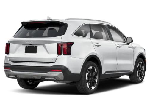 White 2026 Kia Sorento Hybrid EX