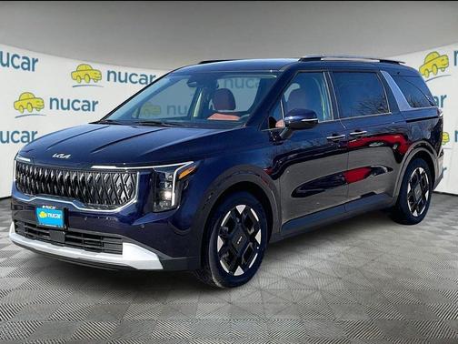 Blue 2026 Kia Carnival EX