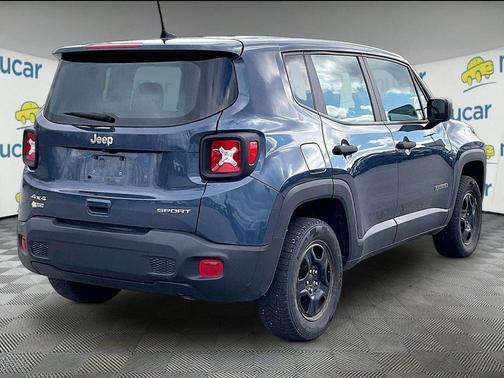 Blue 2020 Jeep Renegade Sport