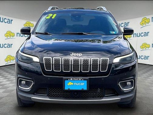 Black 2021 Jeep Cherokee Limited
