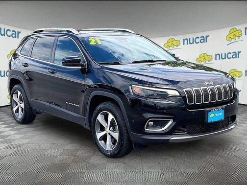Black 2021 Jeep Cherokee Limited