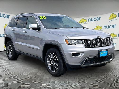 Silver 2020 Jeep Grand Cherokee Limited