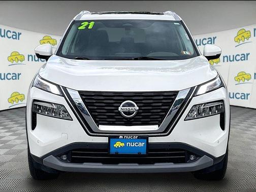 White 2021 Nissan Rogue SL
