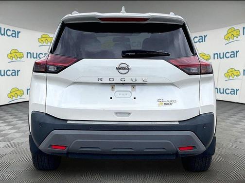 White 2021 Nissan Rogue SL