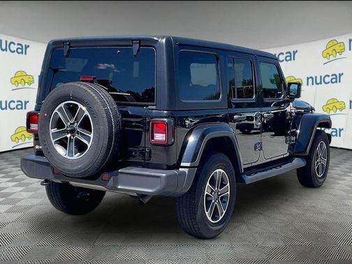 Black 2023 Jeep Wrangler Sahara