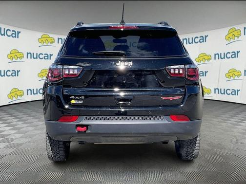 Black 2025 Jeep Compass Trailhawk