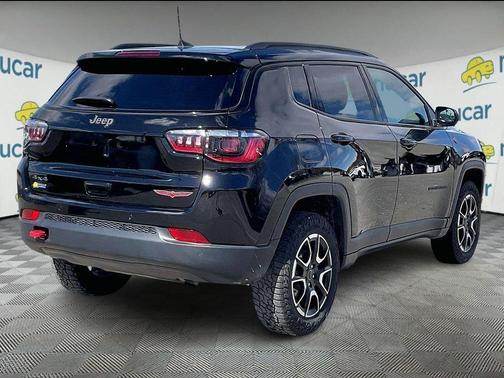 Black 2025 Jeep Compass Trailhawk