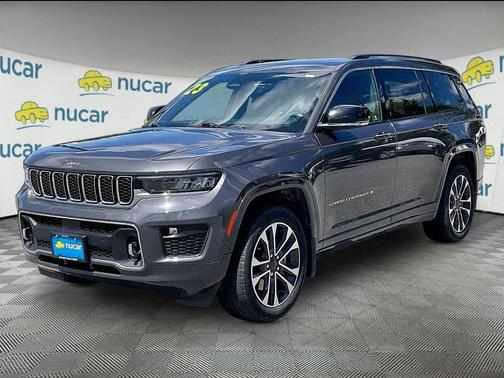 Gray 2023 Jeep Grand Cherokee L Overland