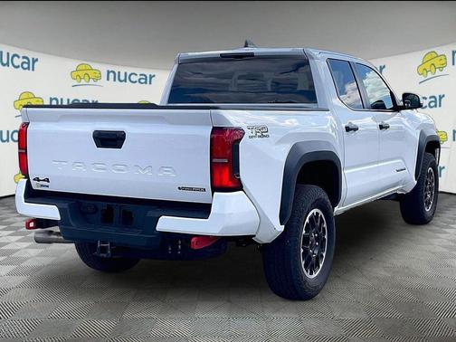 White 2025 Toyota Tacoma Hybrid TRD
