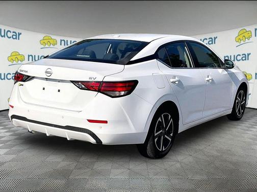 Cloud White 2024 Nissan Sentra SV
