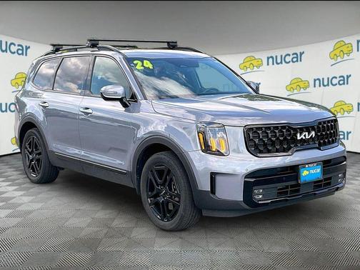 Silver 2024 Kia Telluride SX-Prestige X-Line