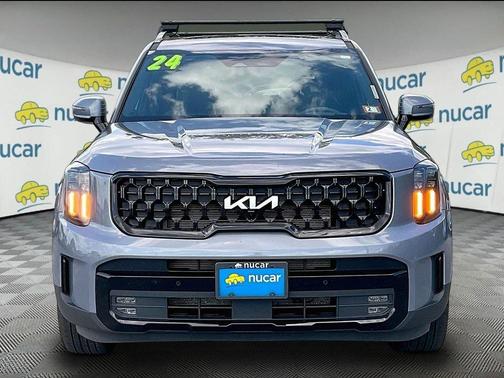Silver 2024 Kia Telluride SX-Prestige X-Line