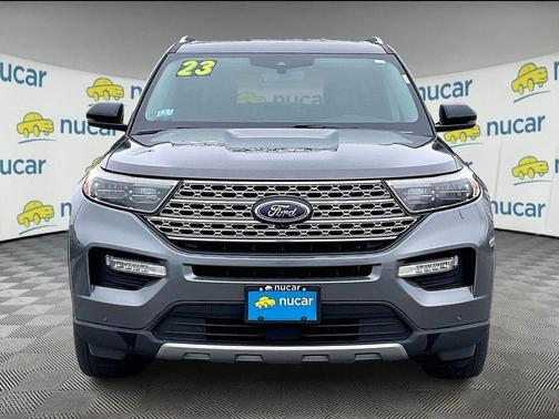 Gray 2023 Ford Explorer Limited