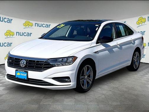 Pure White 2021 Volkswagen Jetta 1.4T R-Line